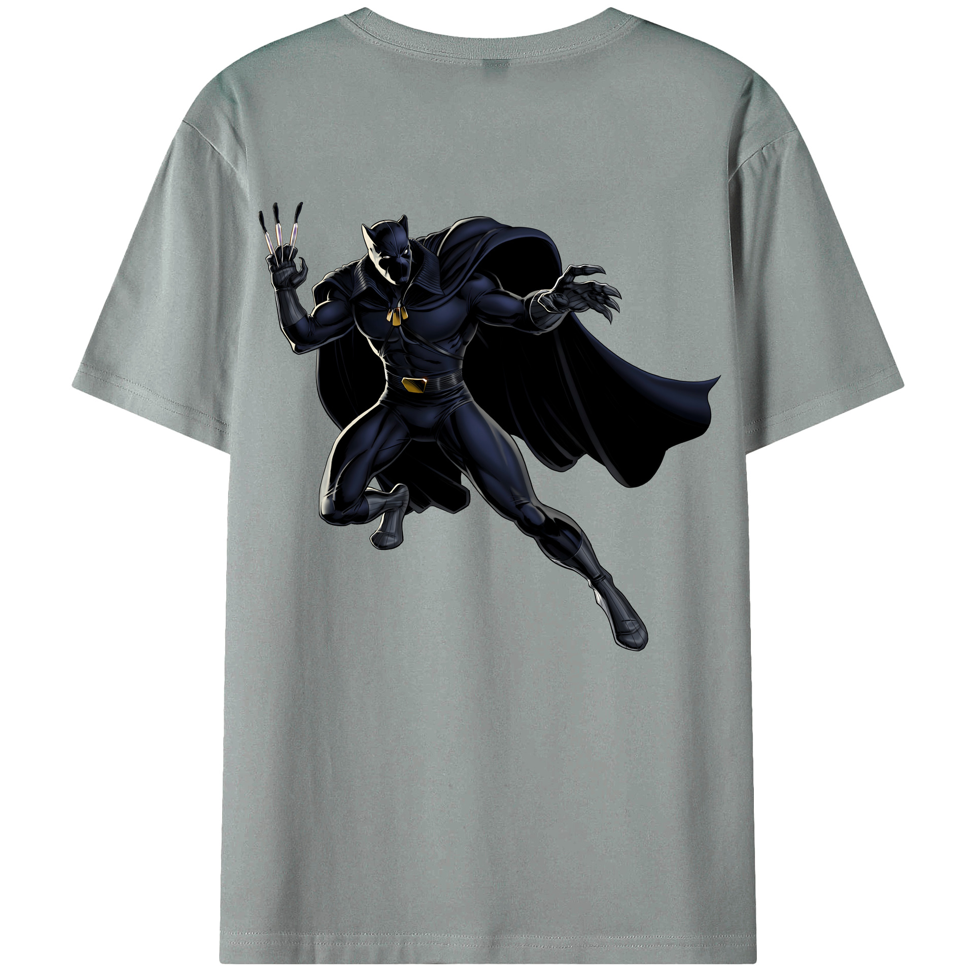 （画像用） アベンジャーズ The Avengers 綿100％ メンズ半袖Tシャツ（バックプリント） 通気性
